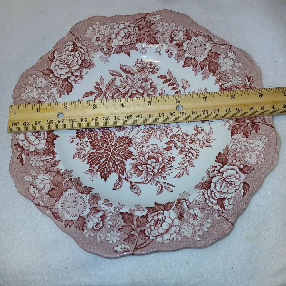 The Spode Archive Collection Jasmine Buffet Dessert Plate 9.5